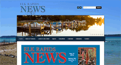 Desktop Screenshot of elkrapidsnews.com