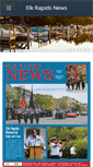 Mobile Screenshot of elkrapidsnews.com